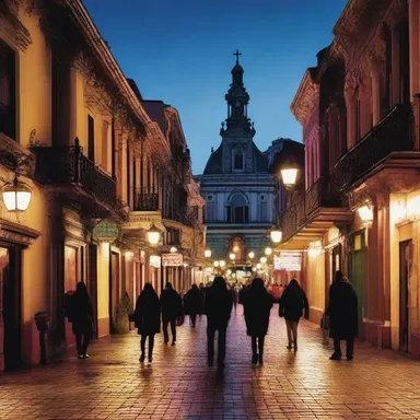 The nightlife in this city comes alive at night, with haunted houses and horror-themed clubs attracting thrill-seekers.