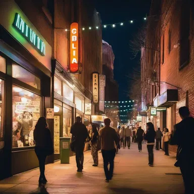 The city's thriving nightlife scene includes art galleries that stay open late, showcasing local artists' work and hosting art-themed events.