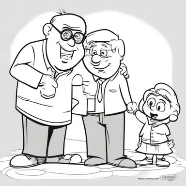 The character always showcased benevolence by helping others in need in the cartoons.