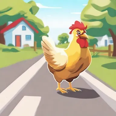 Why did the benevolent chicken cross the road? To help the other side find happiness and fulfillment!