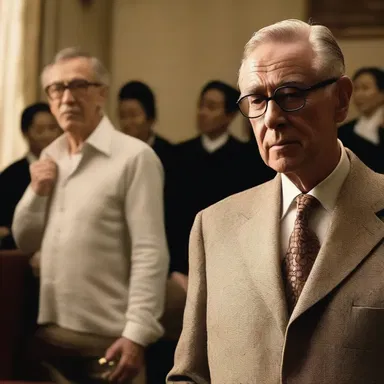 The award-winning director's latest film explores the theme of benevolence by portraying a wealthy businessman's journey of selflessness and philanthropy.