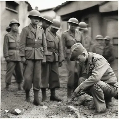 During World War II, the benevolence of the allied forces towards the war-torn countries helped in rebuilding and restoring peace.