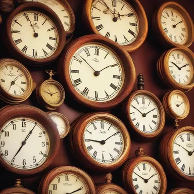 In some cultures, clocks are used as religious symbols to remind followers of the importance of time and its connection to spirituality.