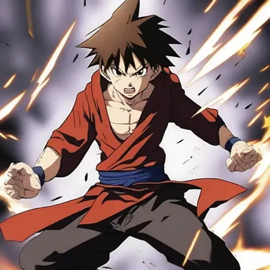 In the intense anime battle scene, the protagonist bawled out their most powerful attack.