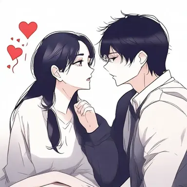 She couldn't contain her emotions any longer and bawled out her love confession to him.