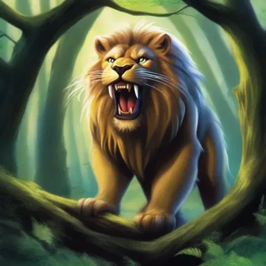 The mythical creature bawled with a thunderous roar, echoing through the enchanted forest.