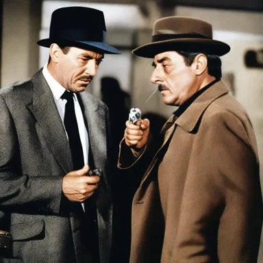 During the investigation in the mystery film, the detective cross-checks the alibis of the suspects to identify the true culprit.