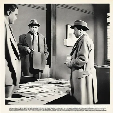 During the investigation in the mystery film, the detective cross-checks the alibis of the suspects to identify the true culprit.