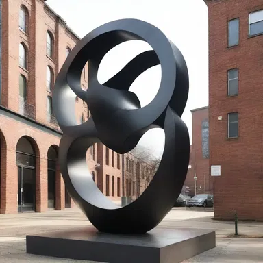 The artist incorporated the klaxon into his sculpture, using it as a symbol of industrialization and the changing times.