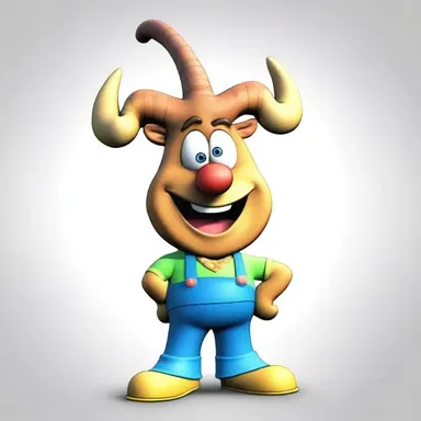 In the animated film, the klaxon was portrayed as a comical horn that went off whenever something funny happened, adding to the cartoon's comedic effect.