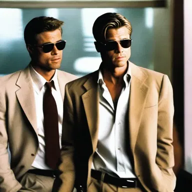 In the movie Ocean's Eleven, the character Rusty Ryan, played by Brad Pitt, adopts the assumed name 'Robert Caldwell' during the heist.