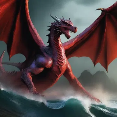 In the magical realm, the dragon's death would spawn a wave of chaos and unrest.
