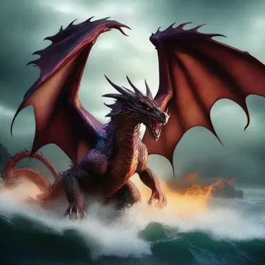 In the magical realm, the dragon's death would spawn a wave of chaos and unrest.