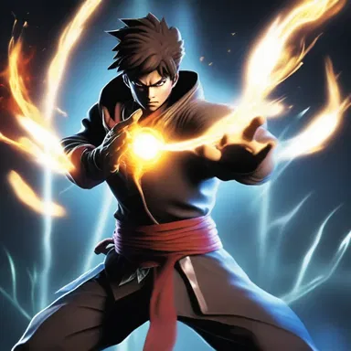 With a single gesture, the protagonist can spawn powerful energy blasts to defeat their enemies.