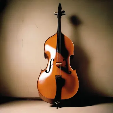 The contrabass provided a powerful and dramatic bassline in the cinema soundtrack.