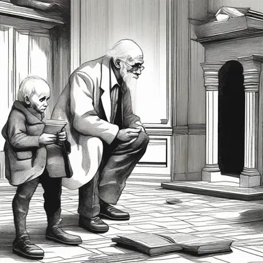 In the classic novel, the old man decided to give away his prized possession to the young protagonist, hoping it would change their fate.