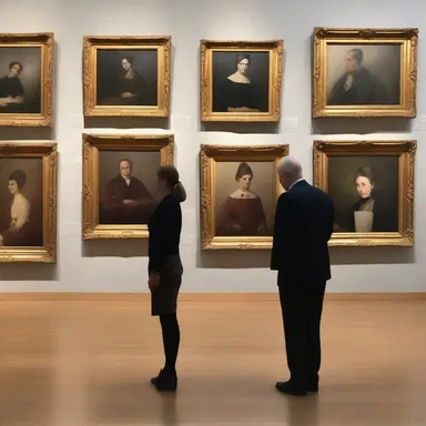 The curator of the art museum carefully selected and arranged the paintings for the new exhibition.
