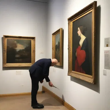 The curator of the art museum carefully selected and arranged the paintings for the new exhibition.