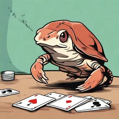 Why don't hard-shelled creatures like to play cards? Because they're afraid of being shellfish and keeping all the aces!