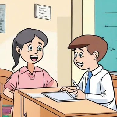 The teacher gave the mischievous student a bawling out when he made a sarcastic joke about her lesson.