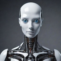 Generate an image of a smart entity that is neither a human nor a robot, perhaps a mystical being or a sophisticated animal with a clever and intellectual aura.