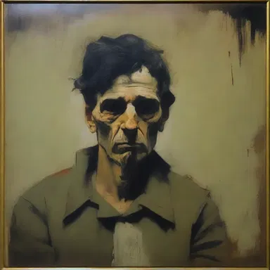 The painter captured the listless expression of the subject, conveying a sense of melancholy in the artwork.