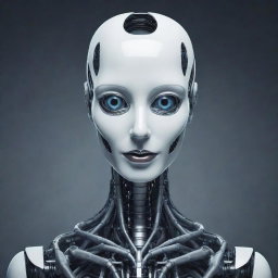 Generate an image of a smart entity that is neither a human nor a robot, perhaps a mystical being or a sophisticated animal with a clever and intellectual aura.