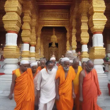 The pilgrimage to the sacred temple brought spiritual rejuvenation to the devotees.