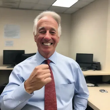 I told my boss a funny joke to bring some rejuvenation to the office atmosphere.