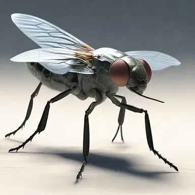 In the futuristic world of science fiction, scientists genetically modify insects like the dobson fly to create bioengineered species with enhanced capabilities.