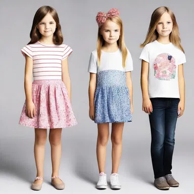 The fashion industry often releases new clothing lines specifically designed for children.