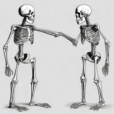 Why don't skeletons fight each other? They don't have the guts.