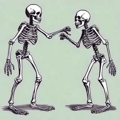 Why don't skeletons fight each other? They don't have the guts.
