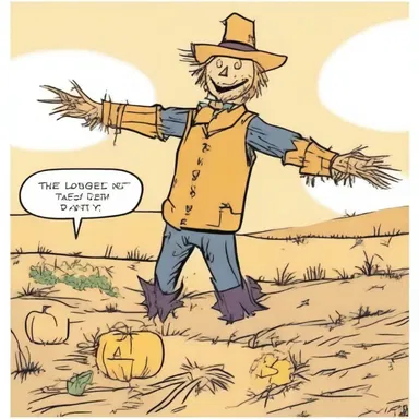Why did the scarecrow become a stand-up comedian? Because it was always the life of the straw-child party!