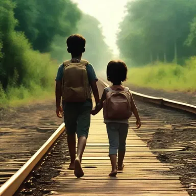 The movie revolves around the journey of a lost child trying to find their way back home.