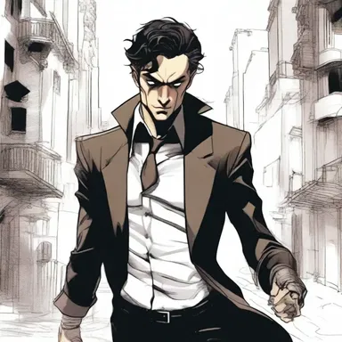 The protagonist in the novel had a megalomanic personality, always seeking to control and manipulate those around him.