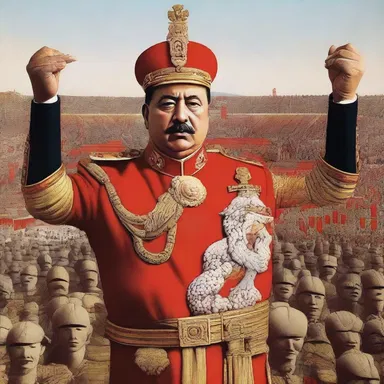 Throughout history, many dictators and rulers can be described as megalomanic for their desire for absolute power and supremacy.