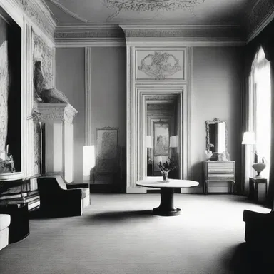 The modernist architect execrated ornate decorations and embraced clean lines and minimalism in her designs.