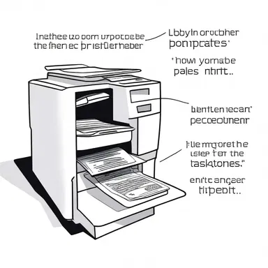 Why did the computer execrate the printer? Because it couldn't get its paper jokes right!