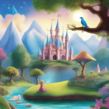 The bombastically described magical kingdom in the story enchanted readers with its breathtaking landscapes and majestic creatures.
