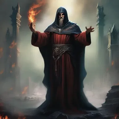 In the fantasy novel, the evil sorcerer bombastically declared his dominion over the entire realm, using melodramatic language to intimidate his foes.