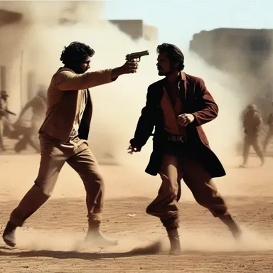 The director's course of action for the film was to create visually stunning scenes and intense action sequences.