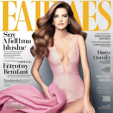 The published fashion magazine showcases the latest trends in clothing and accessories.