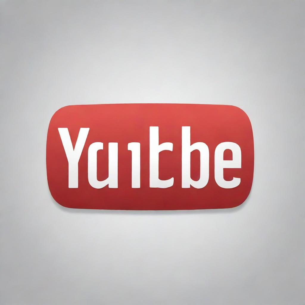 A YouTube logo in its classic red and white colors, but instead of the word 'YouTube', it spells out 'Markhoor Vinse' in a bold, elegant font.