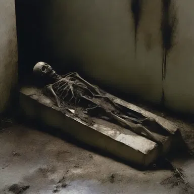 The putridity of the decaying corpse filled the air with a nauseating stench.