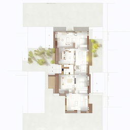 East-facing house plan, 30x60 dimensions, intricate layout, precise scale, labeled rooms, sunlight direction indicated, contemporary style