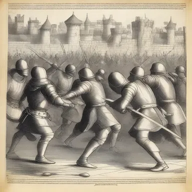 The sketchiness of the records makes it difficult to fully understand the details of the medieval battle.