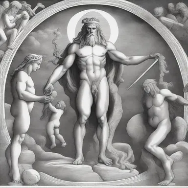 The sketchiness of the creation myth leaves room for interpretation and different versions of the story.