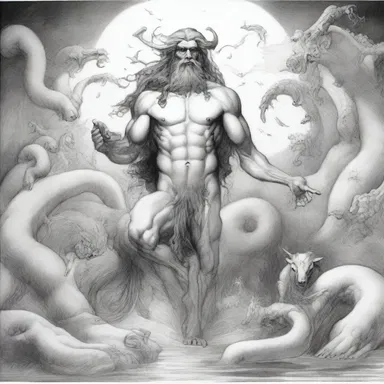 The sketchiness of the creation myth leaves room for interpretation and different versions of the story.