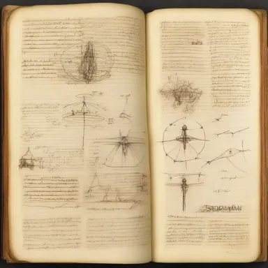 The sketchiness in Leonardo da Vinci's notebooks gives us a glimpse into his creative process.